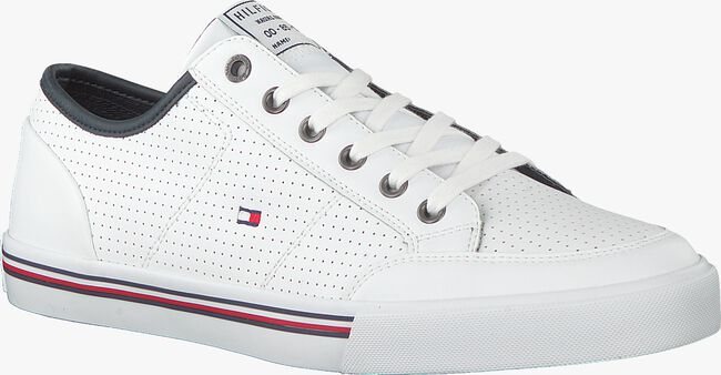 Weiße TOMMY HILFIGER Sneaker low CORE CORPORATE - large