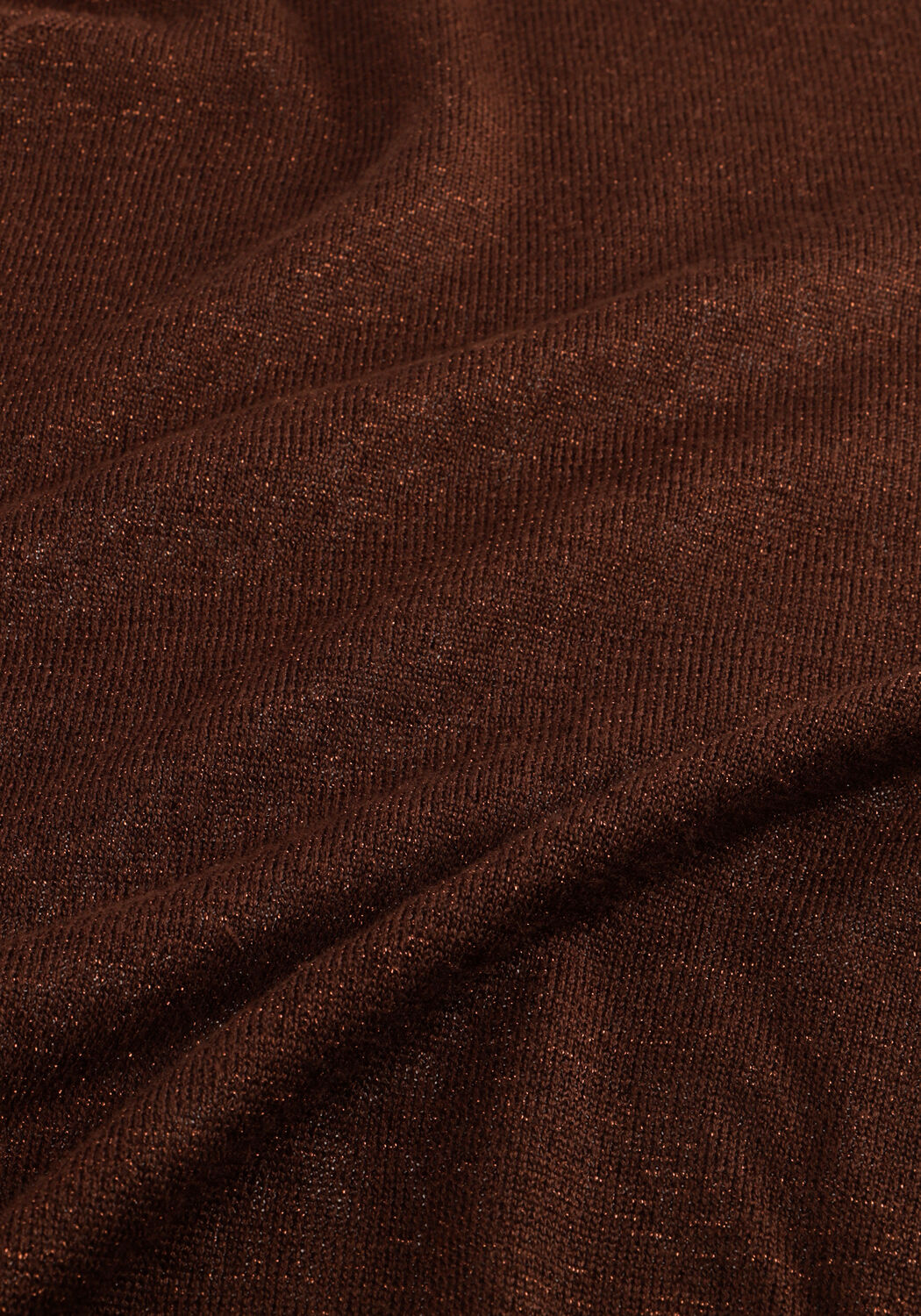 Braune MINUS Top LIVA METALLIC LONG SLEEVE - large