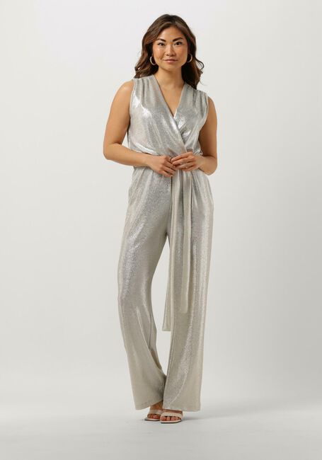 Silberne NOTRE-V Jumpsuit NV-BERNICE JUMPSUIT GLITTER - large