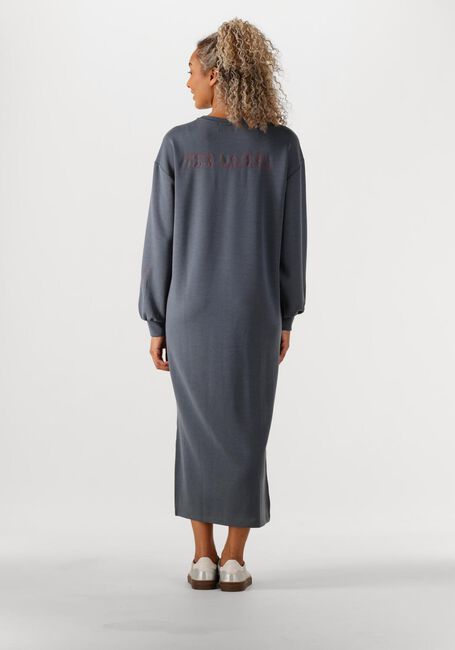 Schwarze ALIX THE LABEL Minikleid LADIES KNITTED FLOWY LONG SWEATER DRESS - large