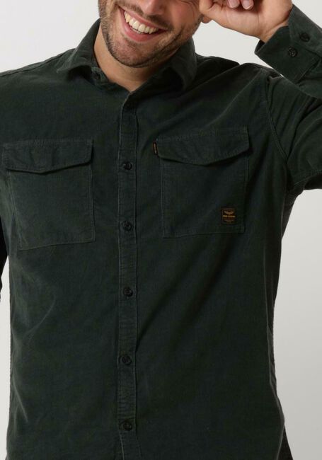 Grüne PME LEGEND Overshirt LONG SLEEVE SHIRT FINE CTN CORDUROY - large