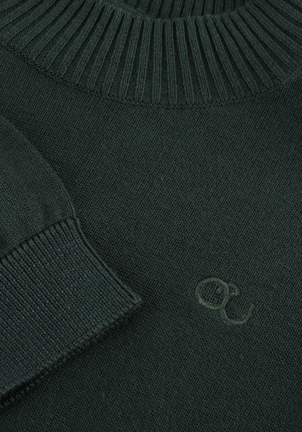 Dunkelgr&uuml;n MR.LOUTRE Pullover OSKAR - large