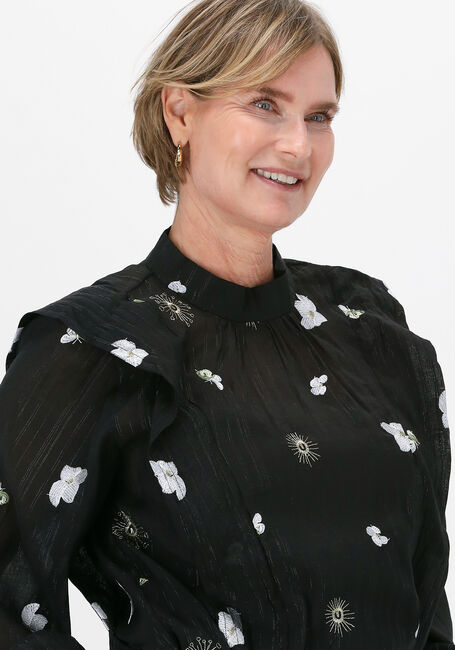 Schwarze BRUUNS BAZAAR Blusen VALERIAN NOME BLOUSE - large