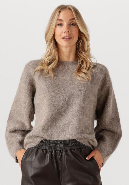 Taupe KNIT-TED Pullover AMALIA - large