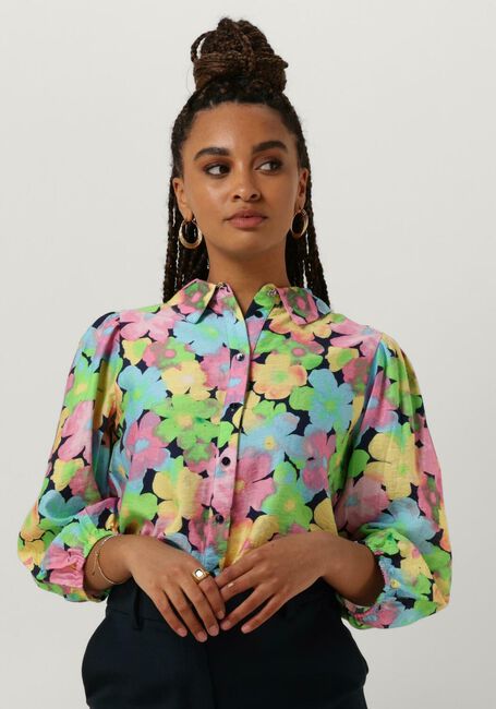 Mehrfarbige/Bunte POM AMSTERDAM Blusen CHERRY BLOSSOM BLOUSE - large