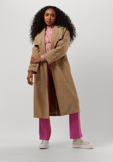 Braune SECOND FEMALE Trenchcoats SILVIA CLASSIC TRENCHCOAT - large