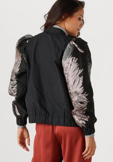 Mehrfarbige/Bunte SUMMUM Blazers BOMBER JACKET LEAVES JACQUARD - large