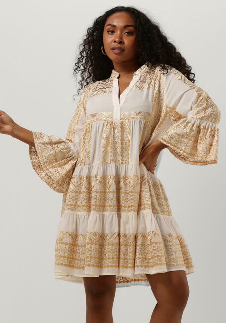 Ecru GREEK ARCHAIC KORI Minikleid 230631 - large