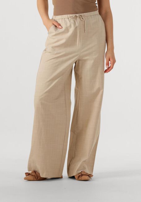 Beige NEO NOIR Weite Hose HEIFA STRIPE PANTS - large