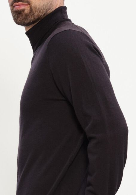 Schwarze STEFANO LAURAN Rollkragenpullover COL MERINO - large