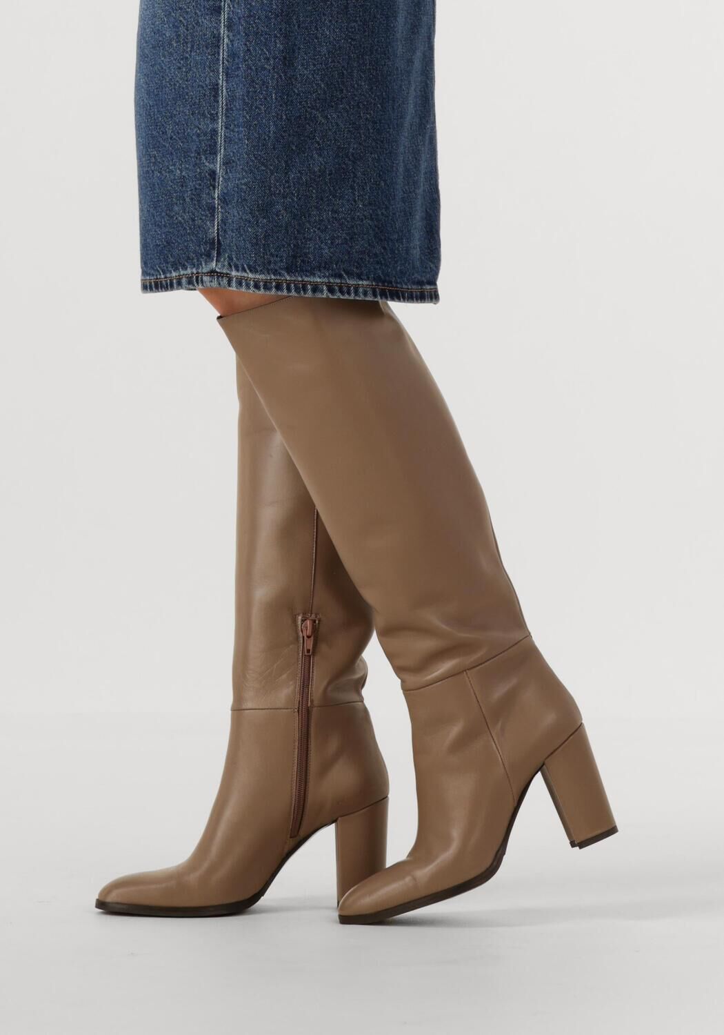 Taupe LINA LOCCHI Hohe Stiefel AT 161 - large