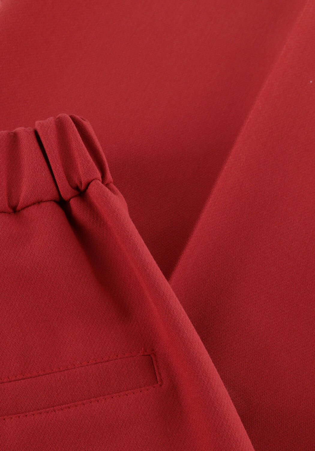 Rote SUMMUM Weite Hose TROUSERS FOAM UNI - large