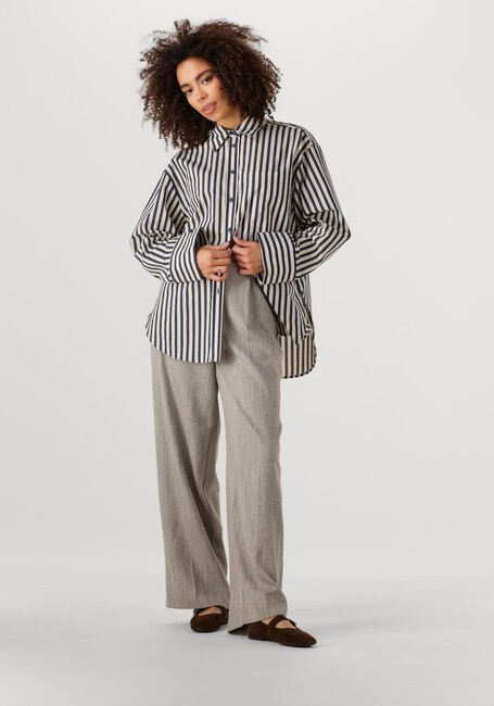Blaue SECOND FEMALE Blusen AILA SHIRT - large