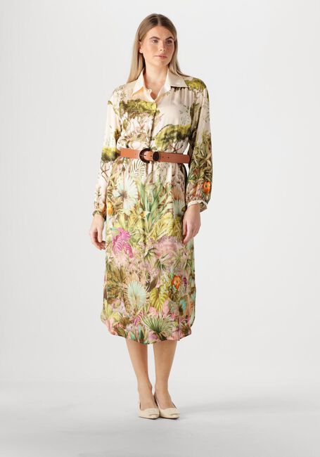 Grüne CAROLINE BISS Midikleid 1161 - large