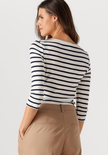 Mehrfarbige/Bunte TOMMY HILFIGER Top SLIM CODY BOAT-NK 3/4SLV - large