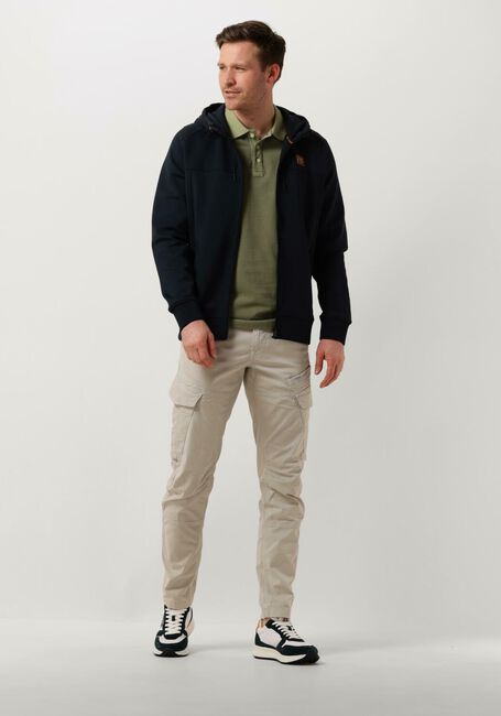 Blaue PME LEGEND Jack ZIP JACKET INTERLOCK SWEAT - large