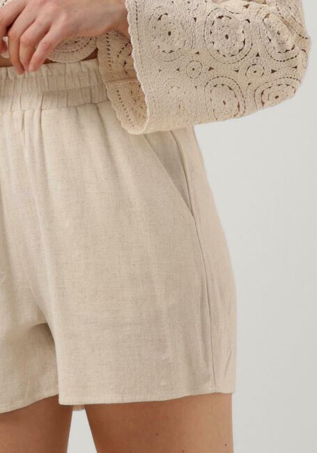 Beige Y.A.S. Kurze Hose YASVIGGI HW SHORTS - large