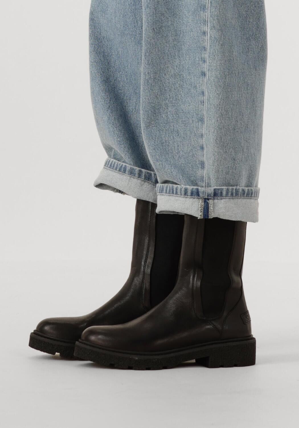 Schwarze SHABBIES Chelsea Boots JACY SHELLY - large