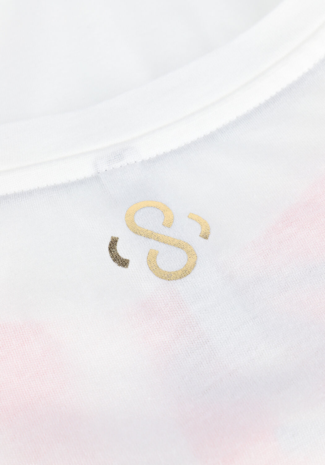 Nicht-gerade weiss SUMMUM T-shirt TEE SLOGAN ARTWORK COTTON MODA - large