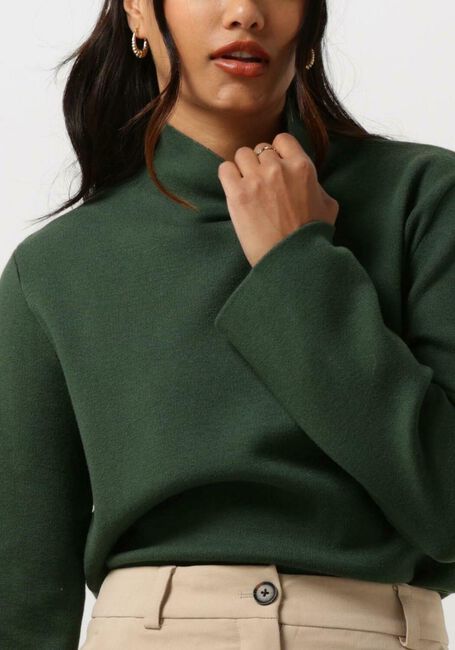 Grüne MINUS Rollkragenpullover LUPI HIGH NECK KNIT PULLOVER - large