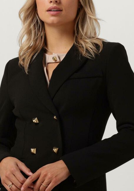 Schwarze ACCESS Blazer DOUBLE-BREASTED BLAZER WITH STUD - large
