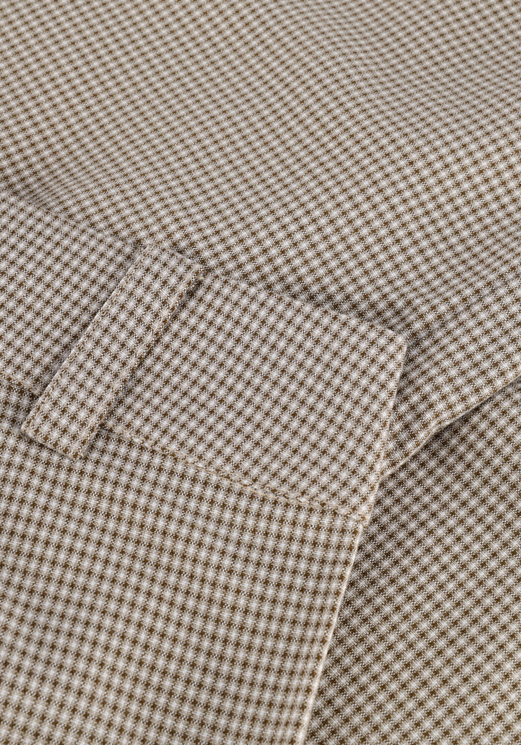 Beige MODSTR&Ouml;M Hose ATTICUS CHECK PANTS - large