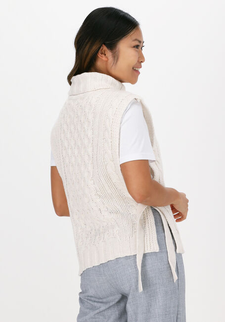 Ecru MSCH COPENHAGEN Spencer LATIFA VEST - large