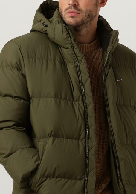 Grüne TOMMY JEANS Parkas TJM ESSENTIAL DOWN PARKA - large