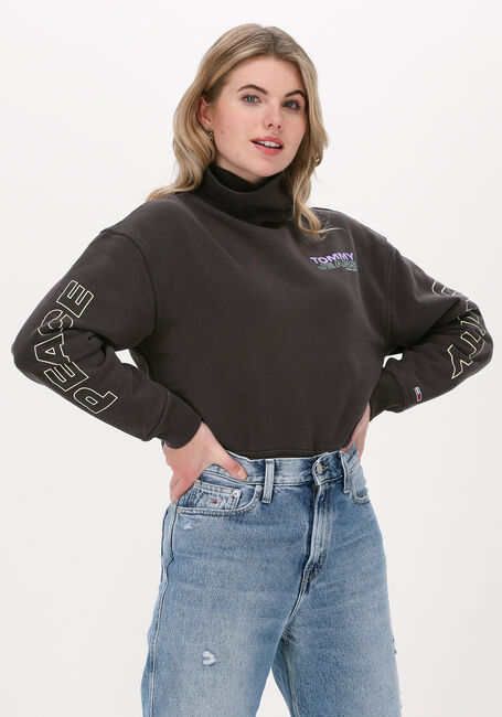 Graue TOMMY JEANS Rollkragenpullover TJW BXY UNITEES3 TURTLE NECK - large