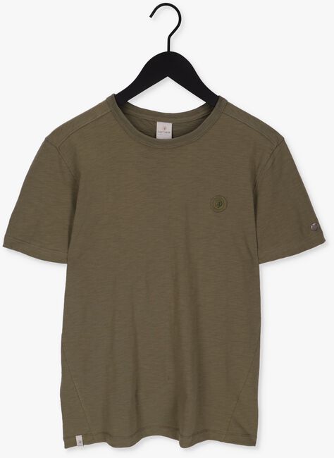 Grüne CAST IRON T-shirt SHORT SLEEVE R-NECK SLUB JERSEY - large