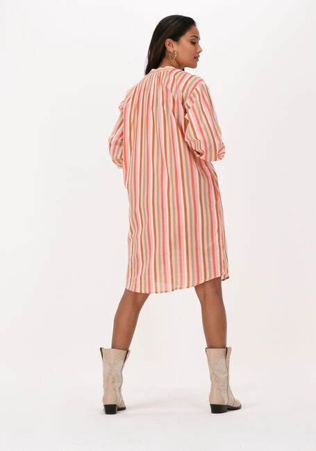 Orangene CO'COUTURE Midikleid CELINA MULTI STRIPE SHIRT DRESS - large