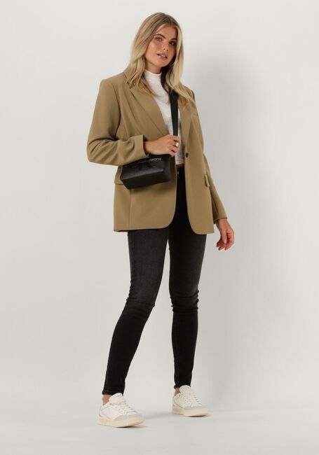 Schwarze CALVIN KLEIN Skinny jeans MID RISE SKINNY - large