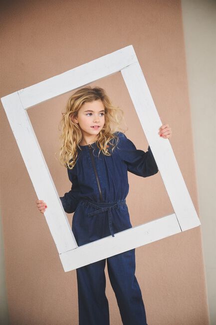 Blaue NONO Jumpsuit SASAL DENIM JUMPSUIT - large