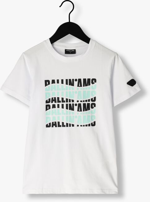 Weiße BALLIN T-shirt 017117 - large