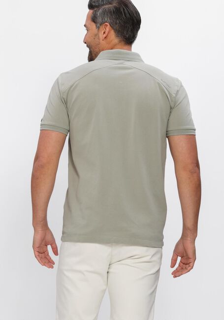 Khaki CAST IRON Polo-Shirt SLIM FIT FINE PIQUE ESSENTIAL - large