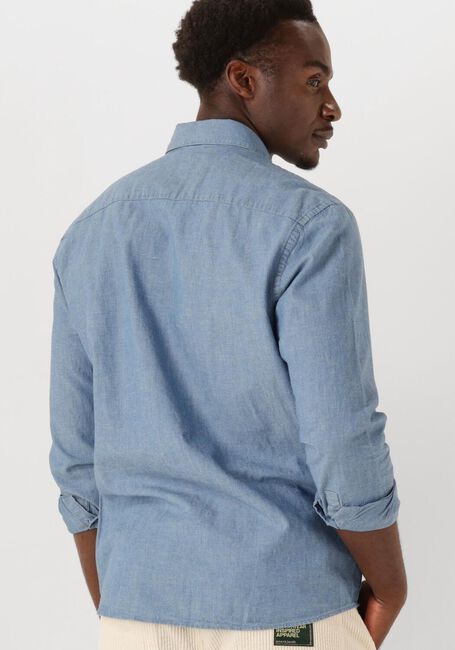 Blaue BUTCHER OF BLUE Casual-Oberhemd AIDAN CHAMBRAY SHIRT - large