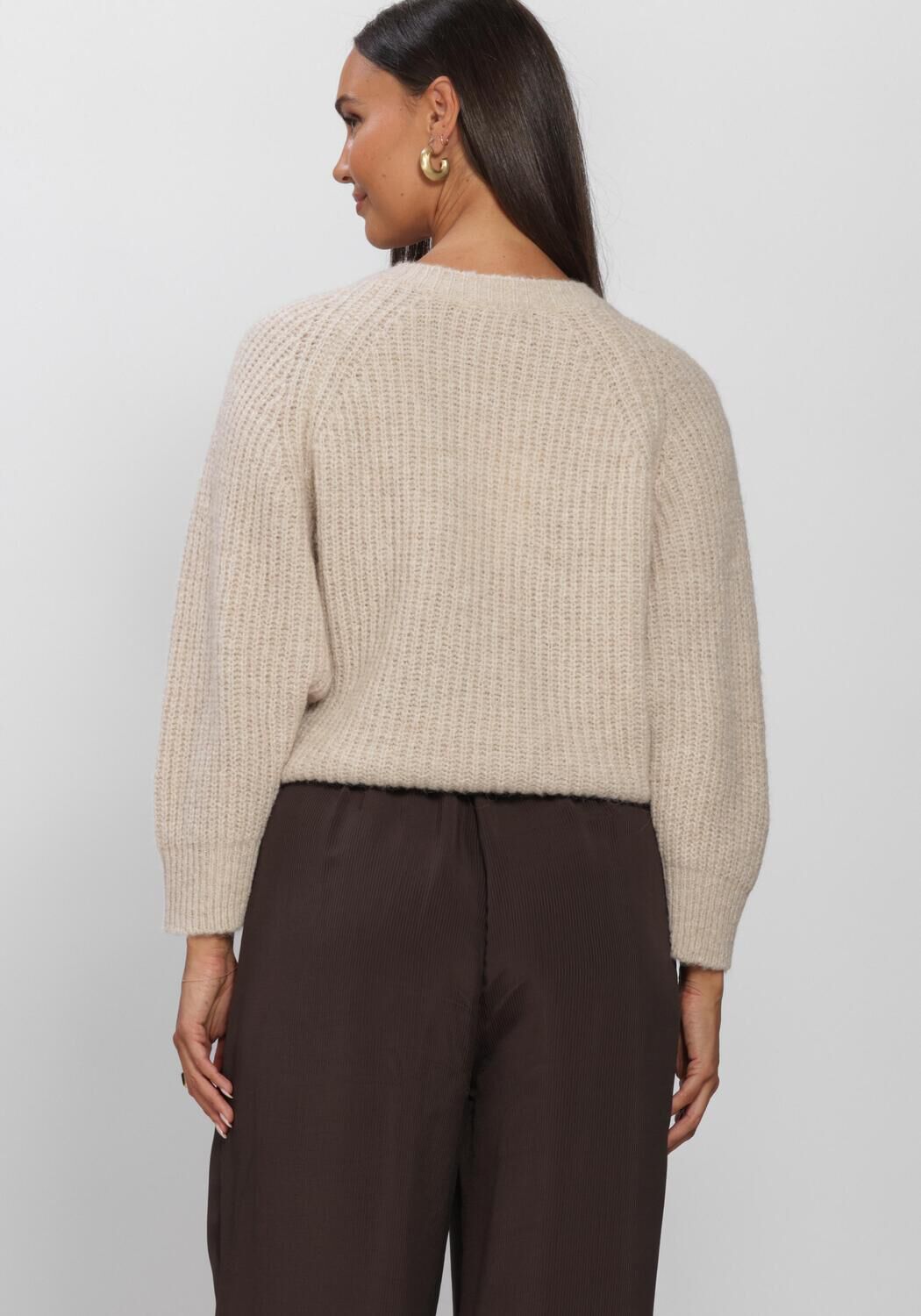 Beige BY-BAR Pullover LUNE PULLOVER - large