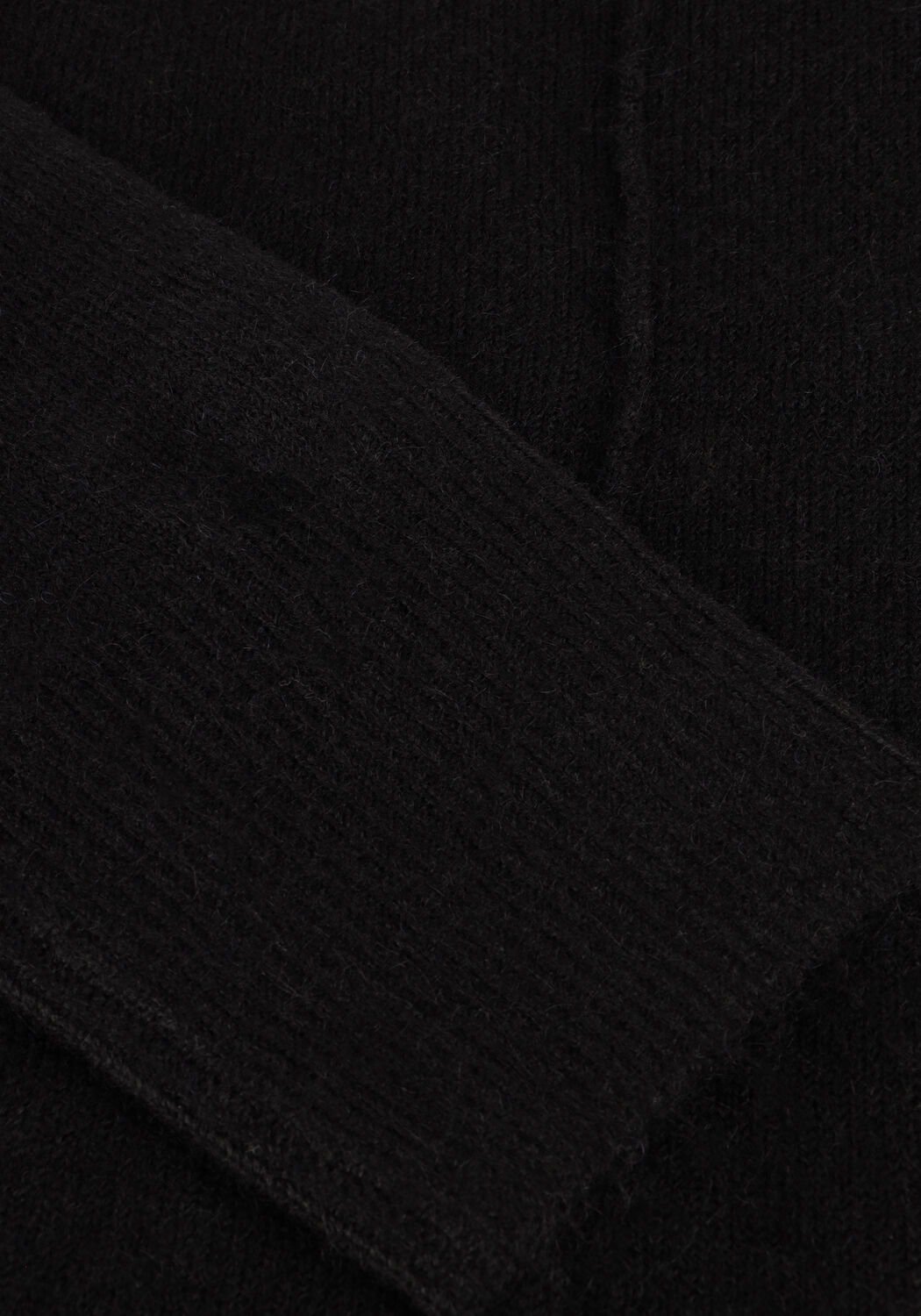 Schwarze Y.A.S. Pullover YASBALIS LS HIGH NECK KNIT - large