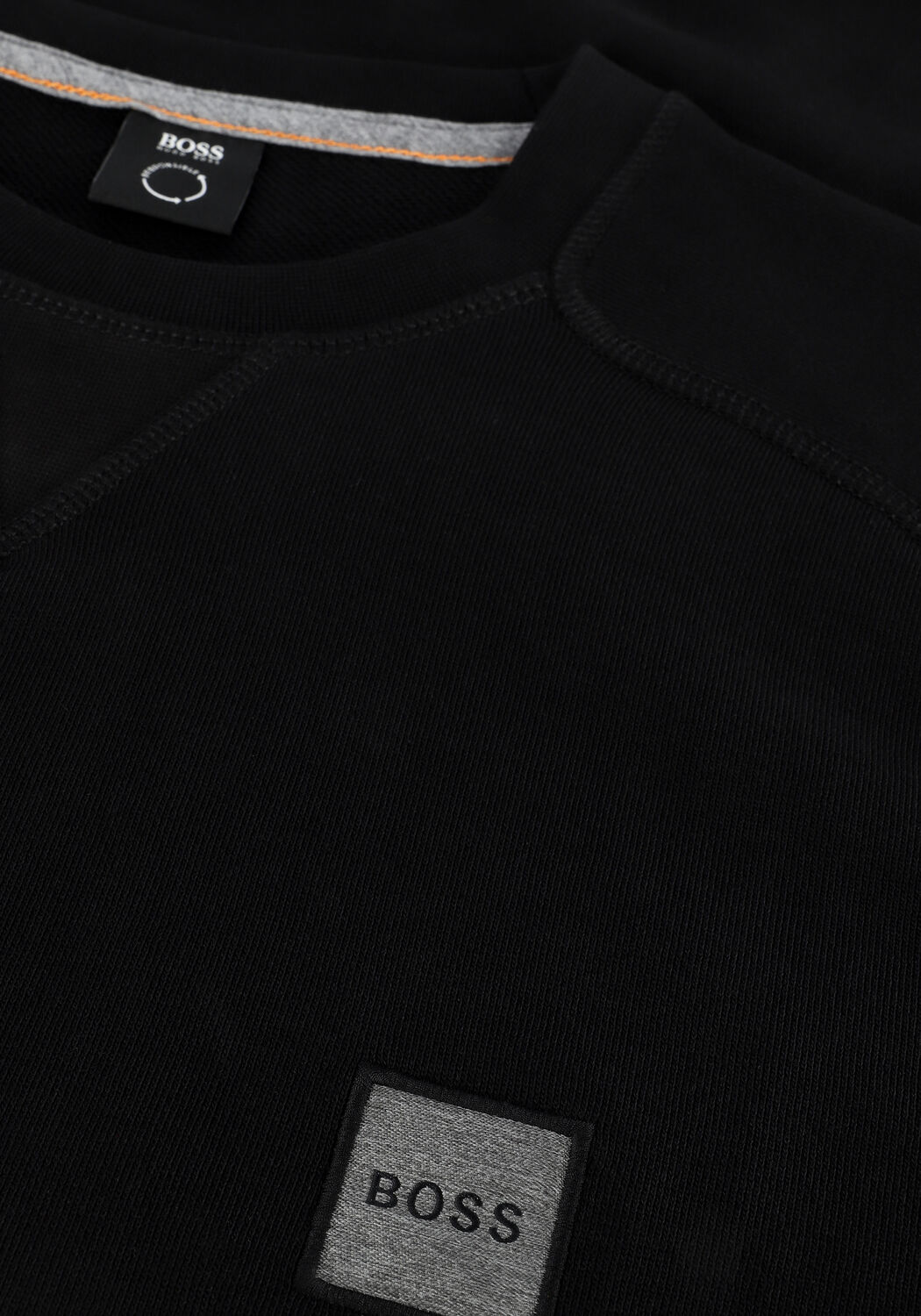 Schwarze BOSS ORANGE Sweatshirt WESTART 1 10234591 - large