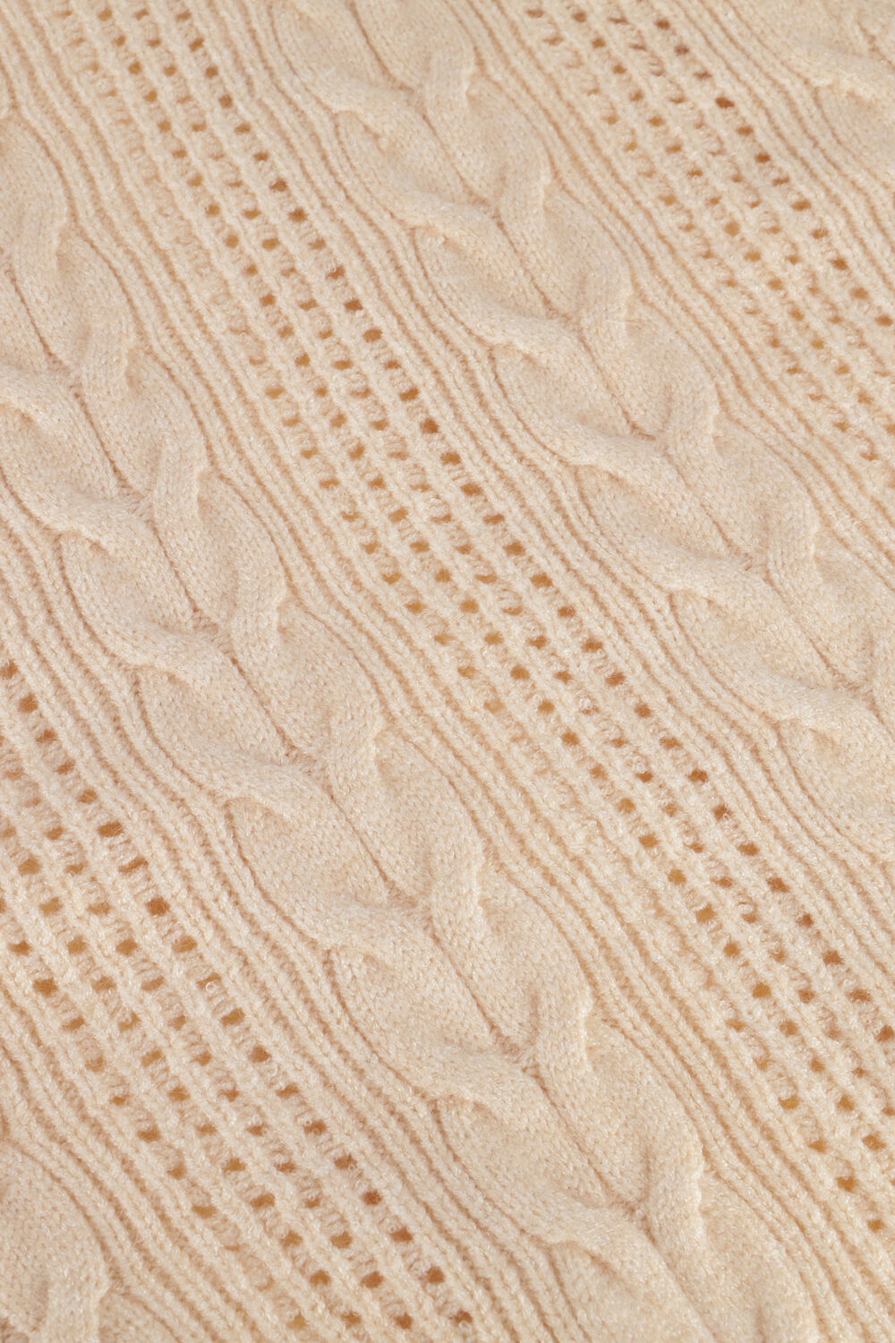 Sand OBJECT Pullover ELENA L/S KNIT PULLOVER 123 - large