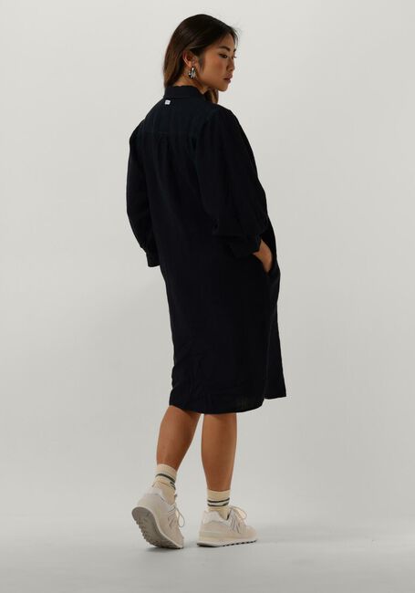 Dunkelblau PENN & INK Midikleid DRESS - large