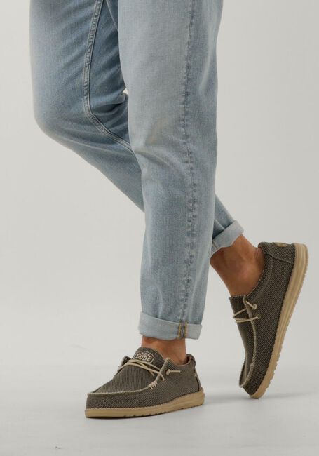 Gr&uuml;ne HEYDUDE Slipper WALLY BRAIDED - large