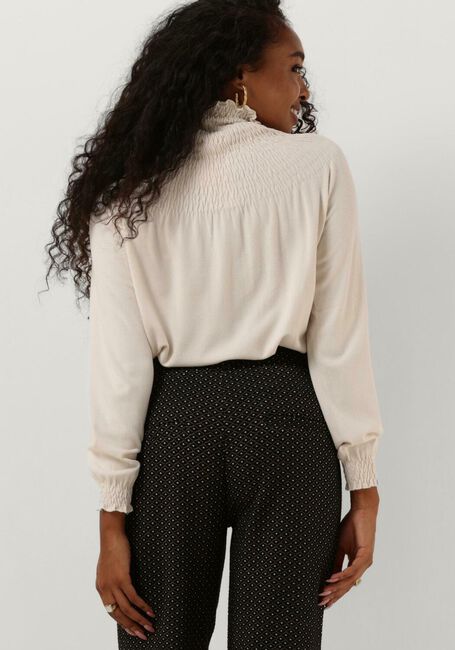 Weiße SUMMUM Tops & T-shirts SMOCKED SWEATER BASIC KNIT - large