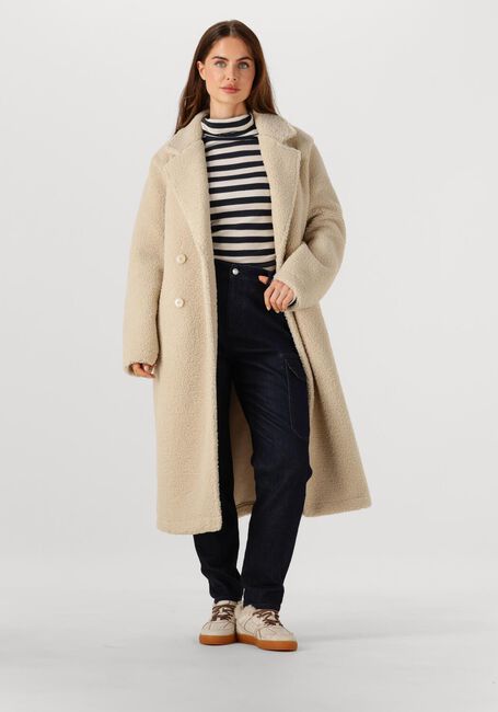 Beige PENN & INK Mäntel COAT W25C309 - large