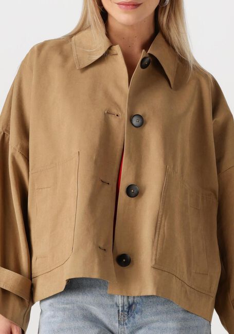 Camelfarbene MY ESSENTIAL WARDROBE Jack LYONMW SHORT BOMBER JACKET - large
