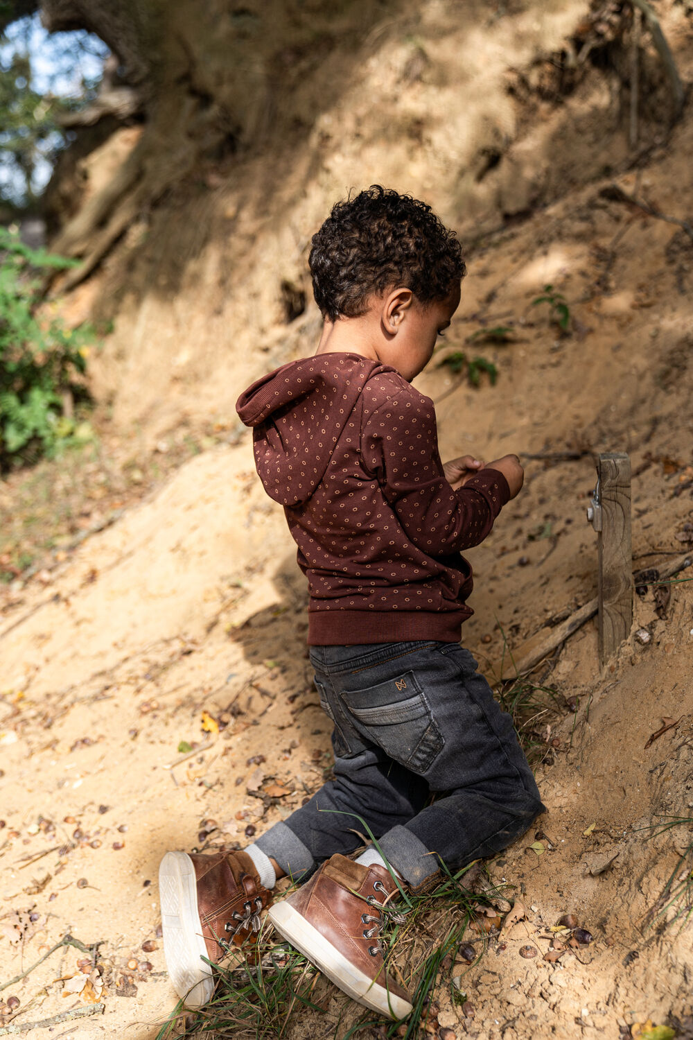 Graue KOKO NOKO Slim fit jeans Q52818 - large