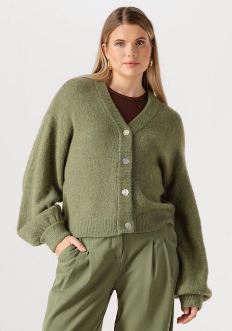 Grüne MSCH COPENHAGEN Strickjacke MSCHPETRINELLE HOPE CARDIGAN - large