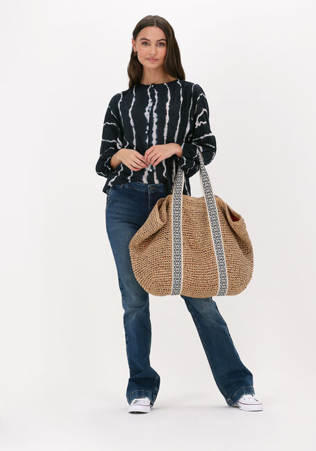 Blaue BY-BAR Blusen JAMIE TIE-DYE BLOUSE - large