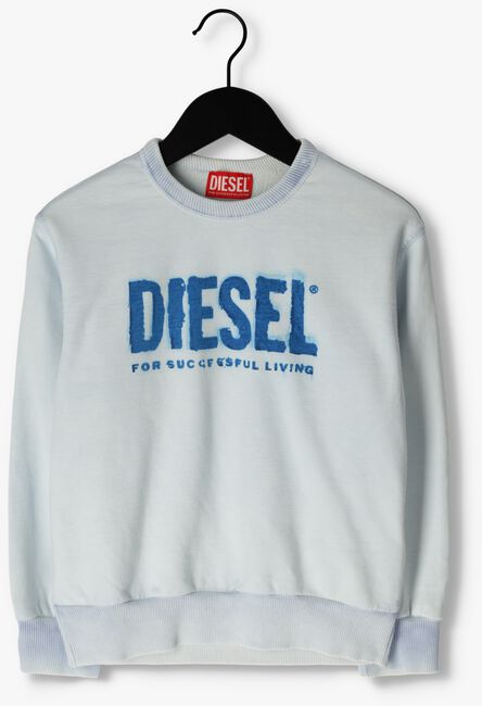 Hellblau DIESEL Sweatshirt SQUAK OVER - large