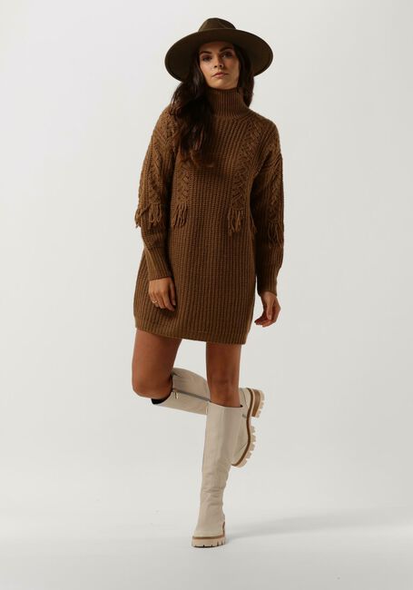 Khaki VANESSA BRUNO Minikleid VERENICE DRESS - large